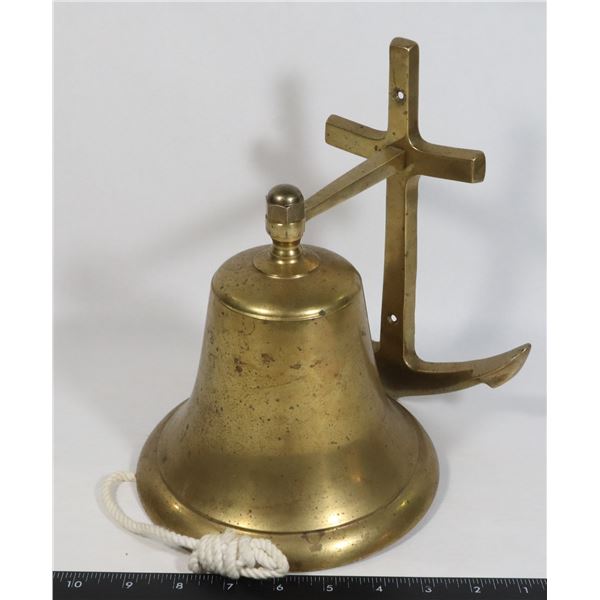 VINTAGE BRASS BOATING THEME BELL