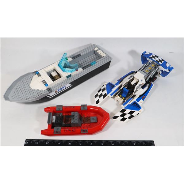 LARGE BAG OF ASSORTED PARTLY BUILT LEGO SETS