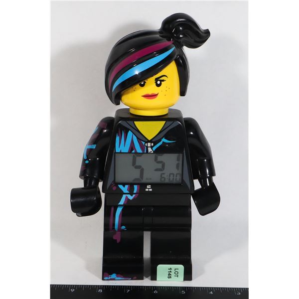 LEGO MOVIE WYLDSTYLE ALARM CLOCK
