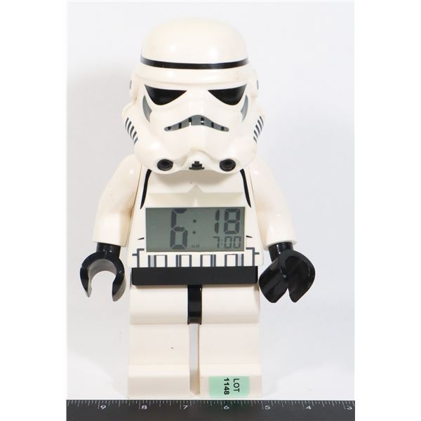 LEGO STAR WARS STORMTROOPER ALARM CLOCK