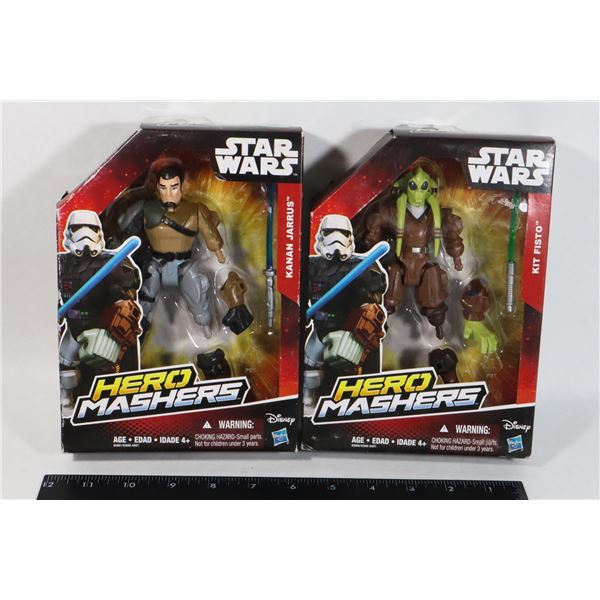 TWO NEW STAR WARS HERO MASHERS