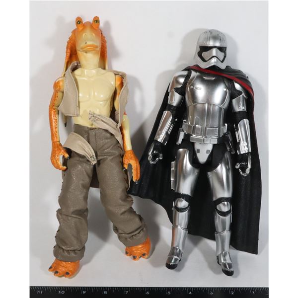 TWO STAR WARS 12" FIGURES