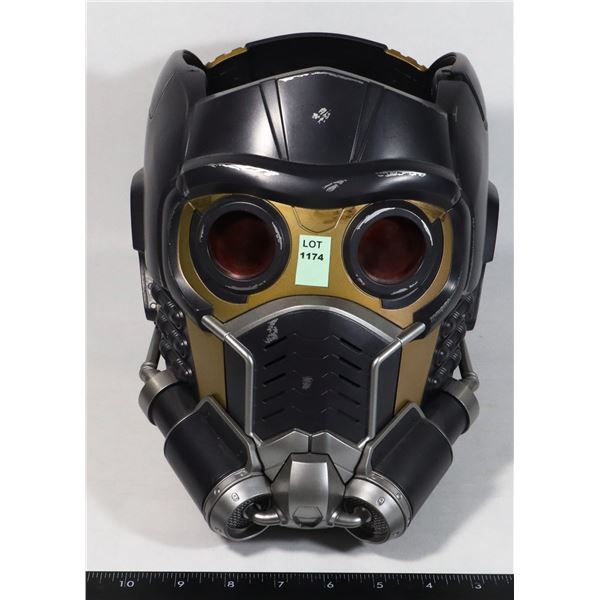 MARVEL LEGENDS SERIES STAR LORD ELECTRONIC HELMET