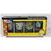 Image 1 : THE SIMPSONS COLLECTOR SERIES PINT GLASS 4-PACK
