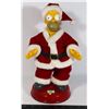 Image 1 : THE SIMPSONS DANCING CHRISTMAS HOMER FIGURE