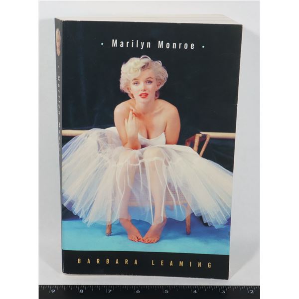 MARILYN MONROE BIOGRAPHY BOOK BY BARBARA LEAMING