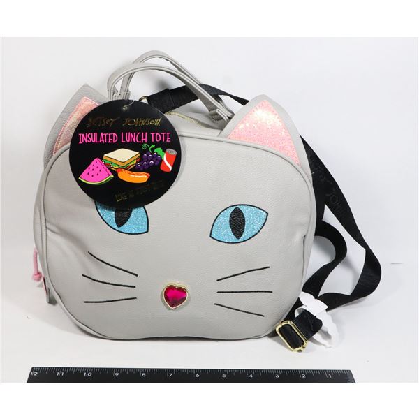 NEW WITH TAGS BETS JOHNSON INSULATED LUNCH TOTE
