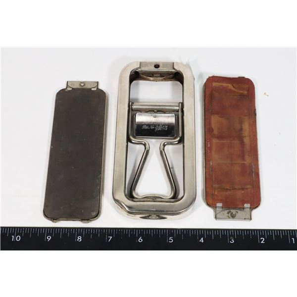 ANTIQUE ROLLS RAZOR STROP, MADE IN ENGLAND