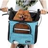 Image 1 : PETAMI DOG BIKE BASKET, CAN BE WORN AS A BACKPACK
