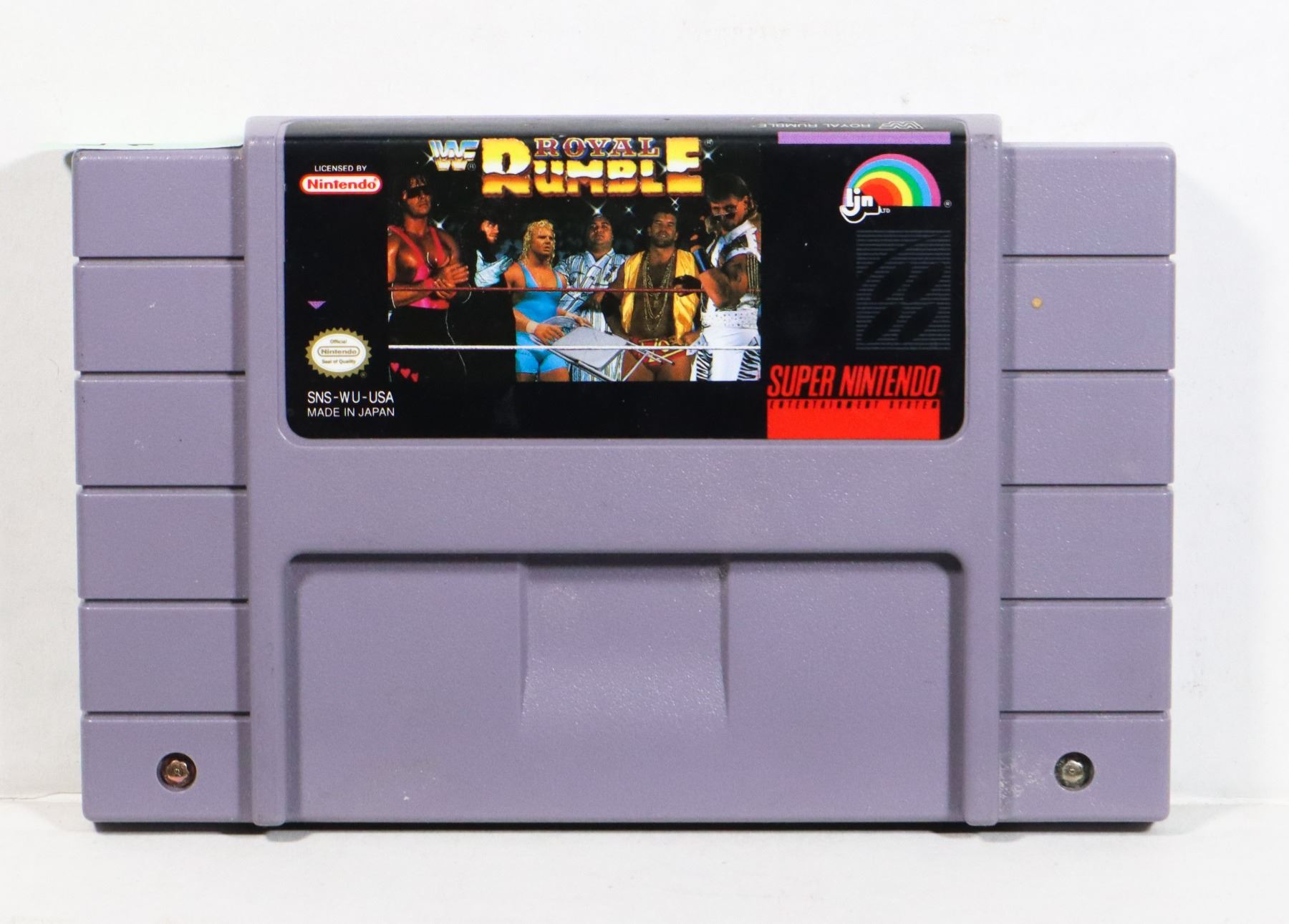 AUTHENTIC SUPER NINTENDO GAME: WWF ROYAL RUMBLE