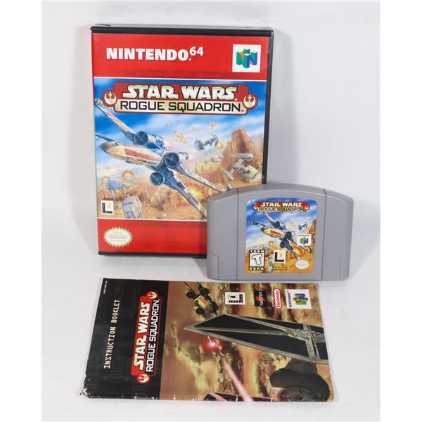 AUTHENTIC NINTENDO 64 GAME: STAR WARS ROGUE
