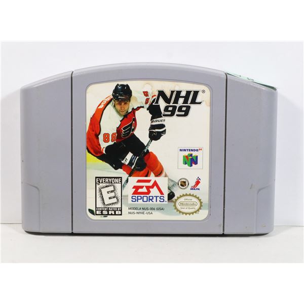 AUTHENTIC NINTENDO 64 GAME: NHL 99