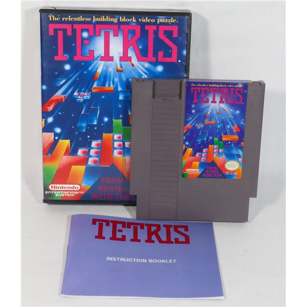 AUTHENTIC NINTENDO GAME: TETRIS WITH HIGH QUALITY