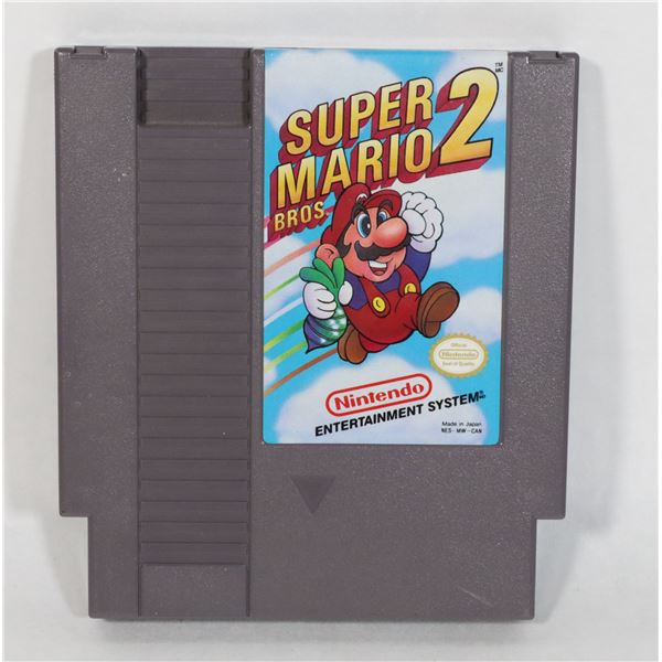 AUTHENTIC NINTENDO GAME: SUPER MARIO BRO. 2