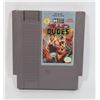 Image 1 : AUTHENTIC NINTENDO GAME: BAD DUDES