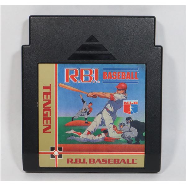 AUTHENTIC NINTENDO/ TENGEN GAME: R.B.I. BASEBALL