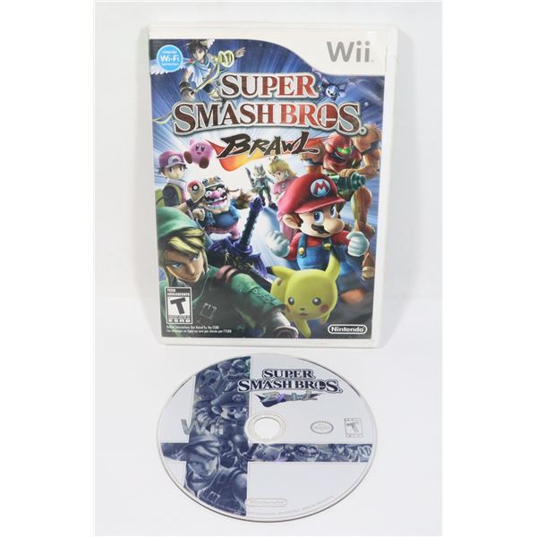 NINTENDO WII AUTHENTIC: SUPER SMASH BROS BRAWL