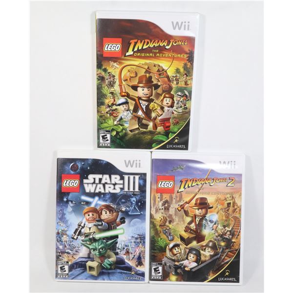 NINTENDO WII AUTHENTIC: LEGO STAR WARS III THE