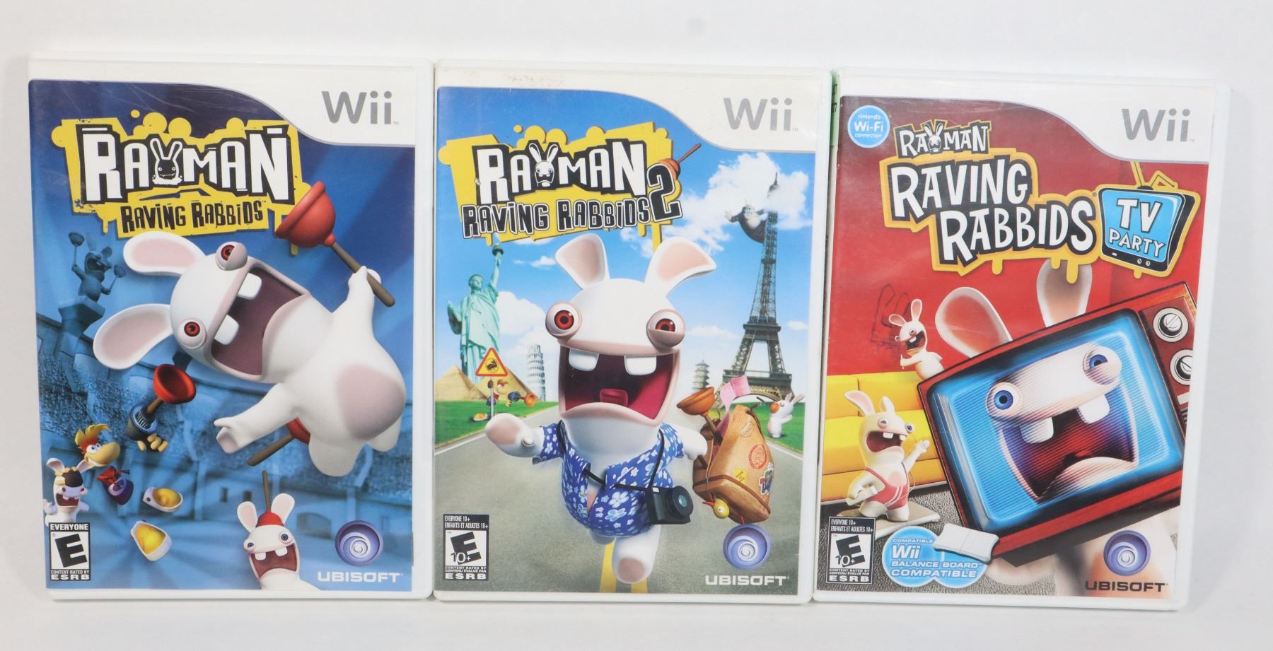NINTENDO WII AUTHENTIC: RAYMAN RAVING RABBIDS,