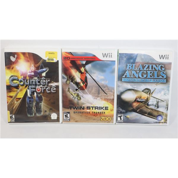 NINTENDO WII AUTHENTIC: BLAZING ANGELS