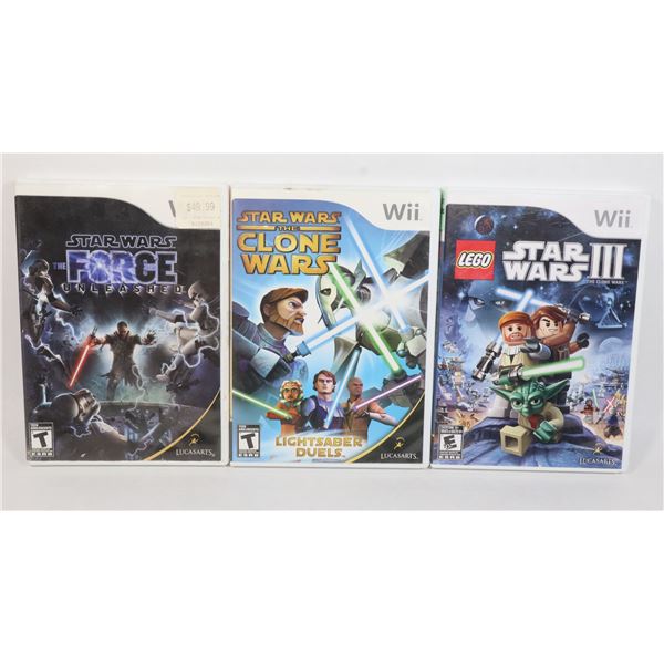 NINTENDO WII AUTHENTIC: LEGO STAR WARS III THE
