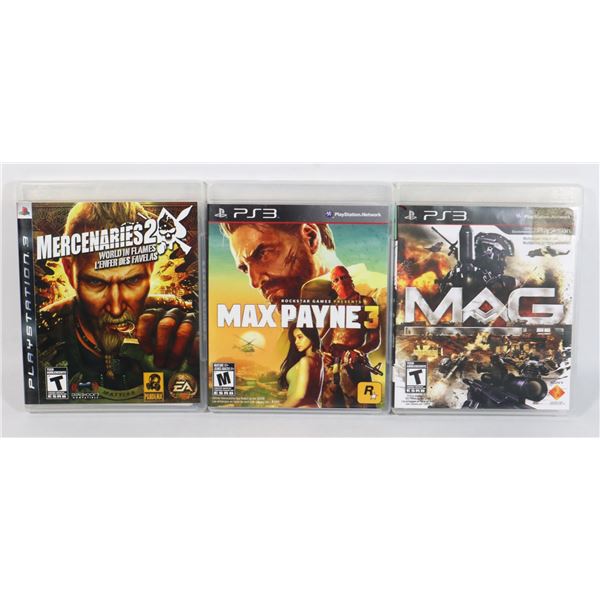 PLAYSTATION 3 PS3 GAME BUNDLE. ALL TESTED, WORKING