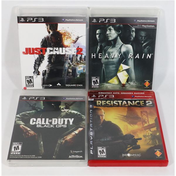 PLAYSTATION 3 PS3 GAME BUNDLE. ALL TESTED, WORKING
