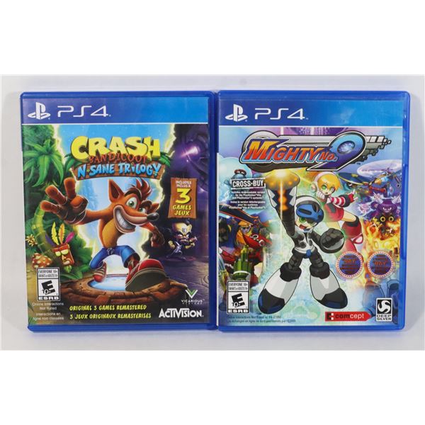 PLAYSTATION 4 PS4 CRASH BANDICOOT N'SANE TRILOGY,