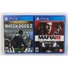 Image 1 : PLAYSTATION 4 PS4 WATCHDOGS 2 GOLD EDITION, AND