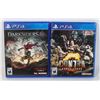 Image 1 : PLAYSTATION 4 PS4 DARKSIDERS III, AND CONTRA ROGUE