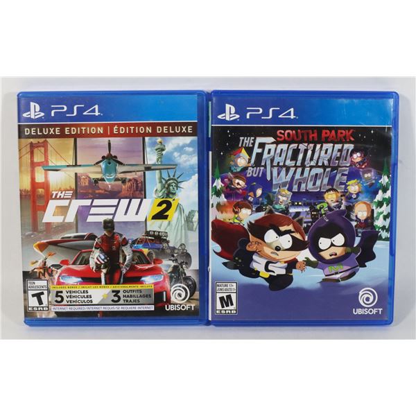 PLAYSTATION 4 PS4 THE CREW 2 DELUXE EDITION, AND