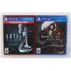 Image 1 : PLAYSTATION 4 PS4 UNTIL DAWN, AND IMMORTAL REALMS
