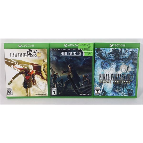 XBOX ONE FINAL FANTASY TYPE 0 HD, FINAL FANTASY XV