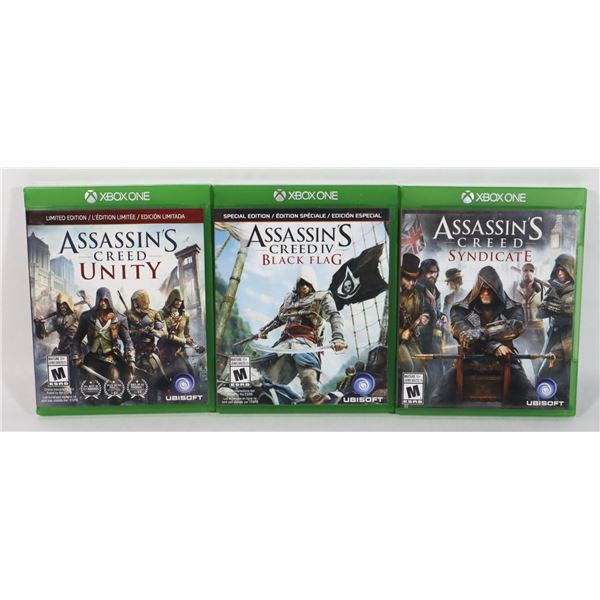 XBOX ONE ASSASSIN'S CREEN UNITY, ASSASSIN'S CREED