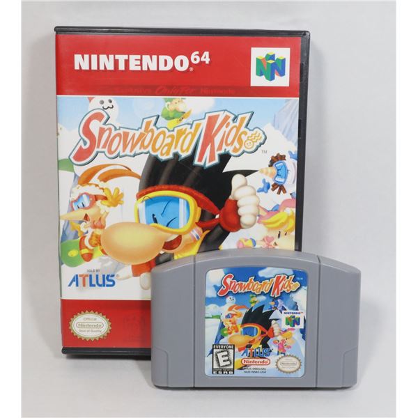HIGH QUALITY REPLICA SNOWBOARD KIDS NINTENDO 64