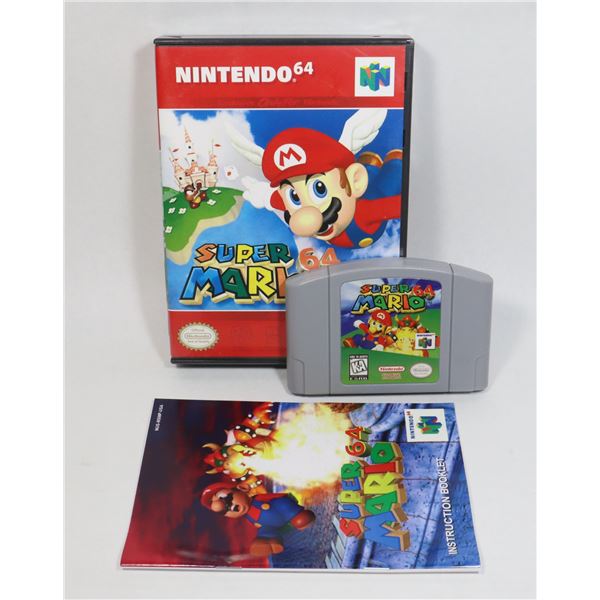 HIGH QUALITY REPLICA SUPER MARIO 64 NINTENDO 64