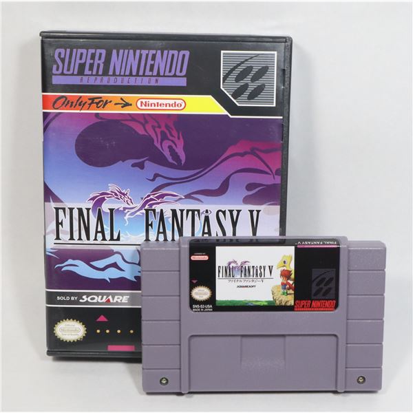 HIGH QUALITY REPLICA FINAL FANTASY V SUPER