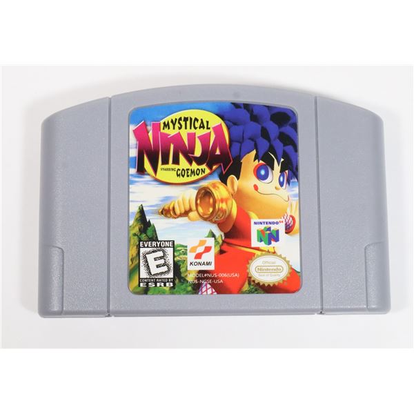 HIGH QUALITY REPLICA NINTENDO 64 MYSTICAL NINJA