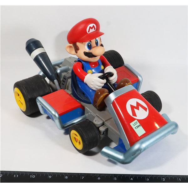 R/C MARIO KART TOY: MARIO. UNTESTED, NO REMOTE