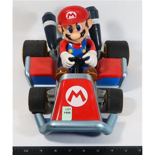 R/C MARIO KART TOY: MARIO. UNTESTED, NO REMOTE