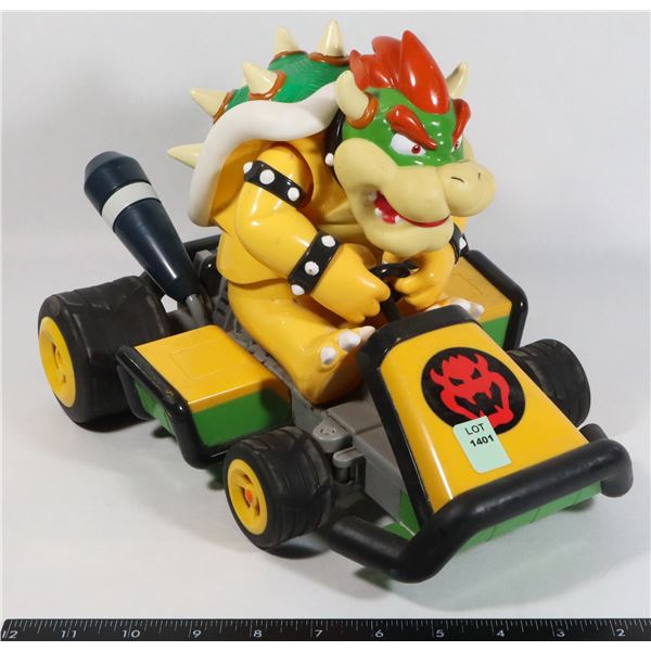 R/C MARIO KART TOY: BOWZER. UNTESTED, NO REMOTE