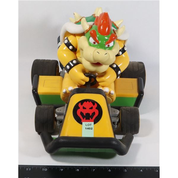 R/C MARIO KART TOY: BOWZER. UNTESTED, NO REMOTE