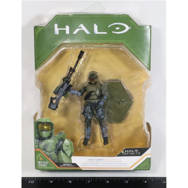 HALO INFINITE UNSC MARINE WITH SNIPER RIFLE