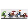 Image 1 : BUNDLE OF ASSORTED SUPER HERO MINI STATUES