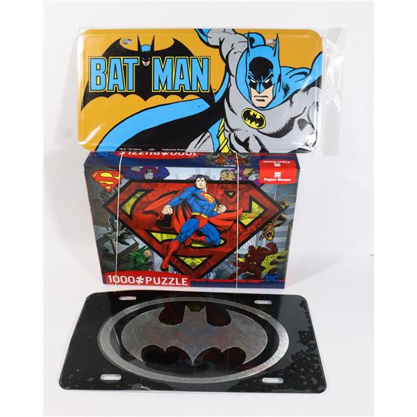 SUPERMAN 1000PC PUZZLE SOLD WITH TWO NEW