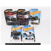 BUNDLE OF 5 HOTWHEELS BATMOBILES FROM DIFFERENT