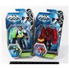 TWO NEW MAX STEEL ACTION FIGURES, BLADE ATTACK
