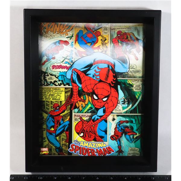THE AMAZING SPIDER MAN 3D WALL ART