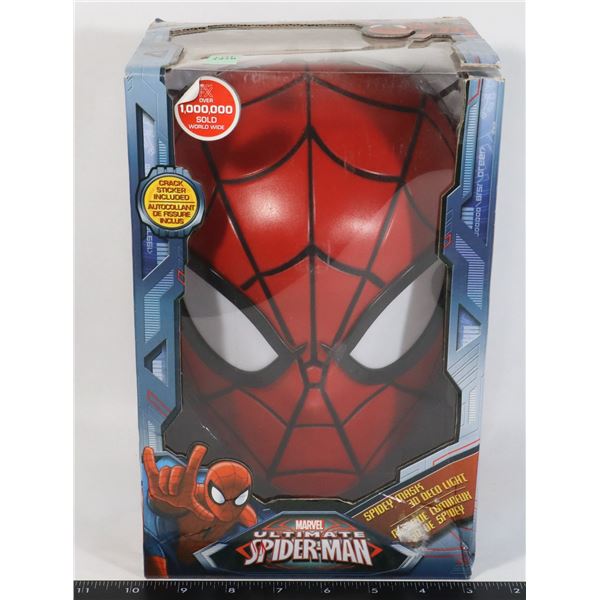 MARVEL ULTIMATE SPIDERMAN SPIDEY MASK 3D DECO