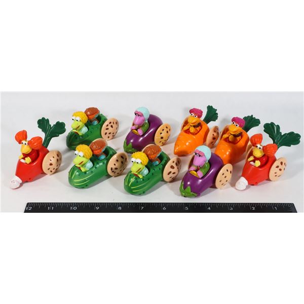 BAG OF JIM HENSON FRAGGLE ROCK MCDONALDS TOYS